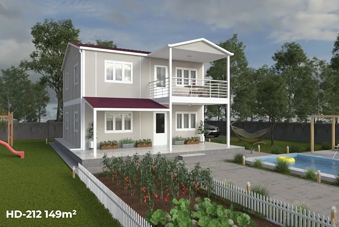 Prefabrik Çelik Hd Ev Tekirdağ Trakya 195 – Prefabrik / Çelik Ev
