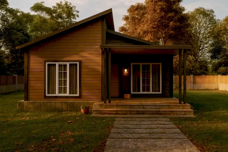 92 m² 2Plus1 Tek Katlı Çelik Ev Trakya | Hibrit Design