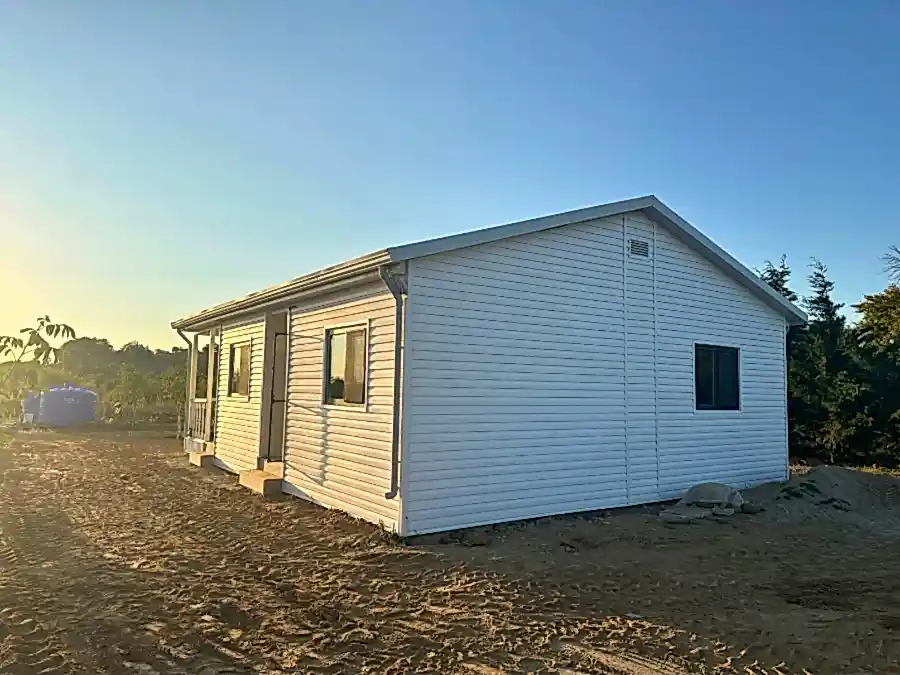 Bakı İç Mekân Prefabrik Dış Mekân – Prefabrik / Çelik Ev