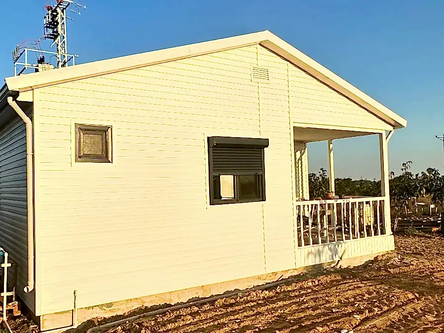 Bakı İç Mekân Prefabrik Dış Yan Panjur – Prefabrik / Çelik Ev