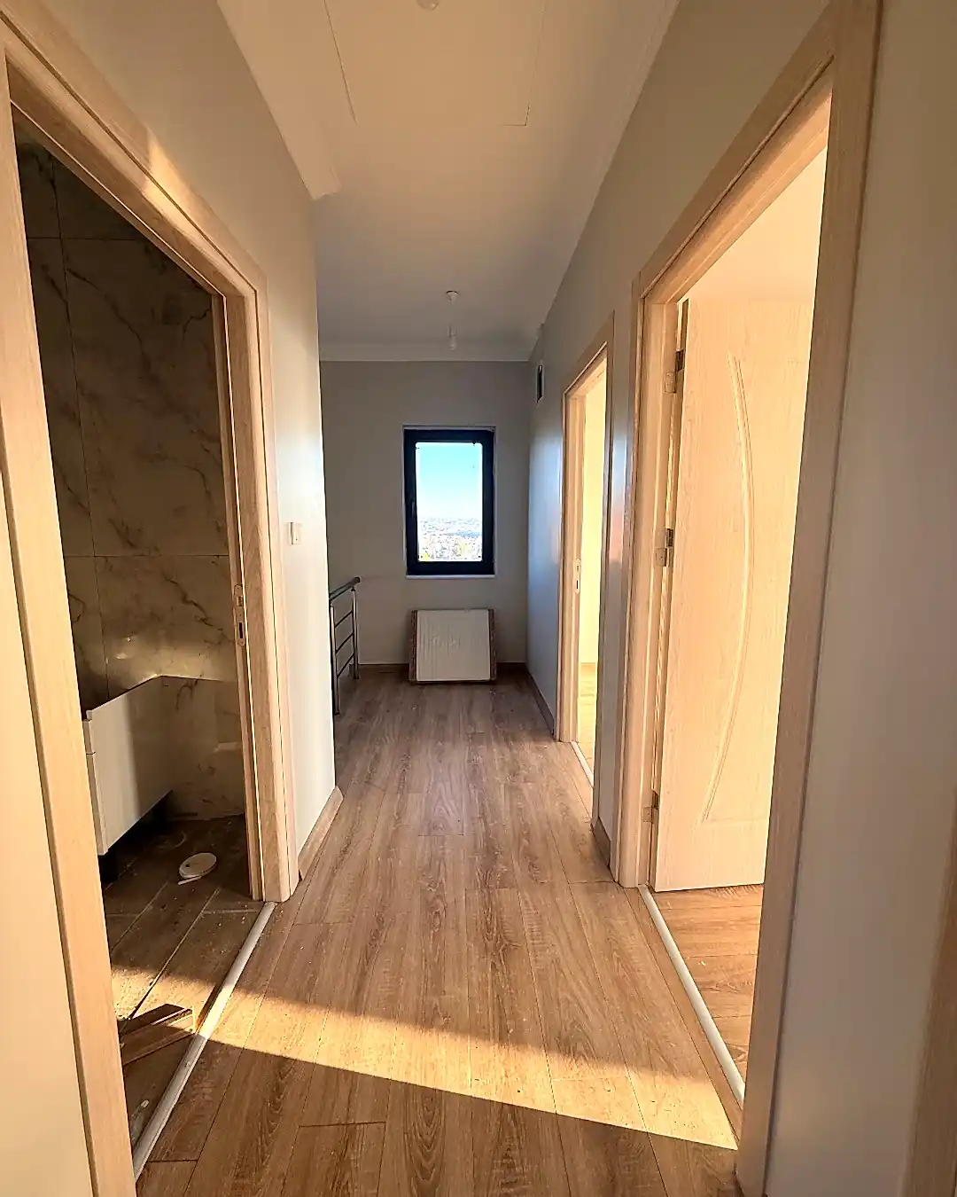 Barbaros Çelik Ev Koridor Ust Kat Tekirdağ Trakya – Prefabrik / Çelik Ev
